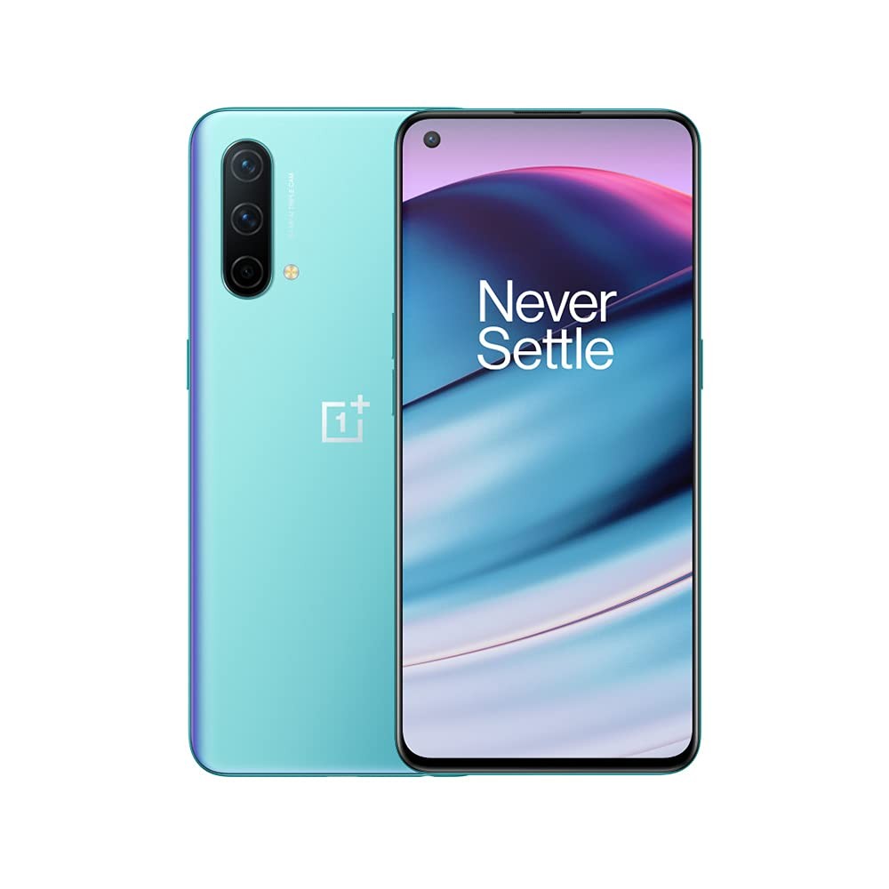 OnePlus Nord CE 5G Euro 4G Volte GSM Global 64MP 三 摄 像头  NFC 双 卡国际版 (蓝色空心)